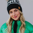 Load image into Gallery viewer, P.A Co. - Black Apres Pom Hat