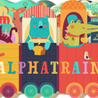 Load image into Gallery viewer, Alphatrain - Alphabet Kids Book