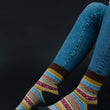 Load image into Gallery viewer, P.A Co. - Mustard Pattern Socks