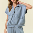 Load image into Gallery viewer, Buttery Soft Brushed Modal Pocket Jacket