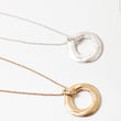 Load image into Gallery viewer, Brushed gold Necklace