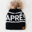 Load image into Gallery viewer, P.A Co. - Black Apres Pom Hat