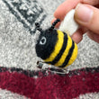 Load image into Gallery viewer, Handmade bee coin purse