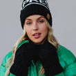 Load image into Gallery viewer, P.A Co. - Black Apres Pom Hat