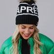 Load image into Gallery viewer, P.A Co. - Black Apres Pom Hat