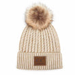 Load image into Gallery viewer, CC Beanies Braid w/pom