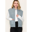 Load image into Gallery viewer, Sweater Vest w/Patch Pockets
