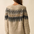 Load image into Gallery viewer, Cable Knit Fair Isle Raglan
