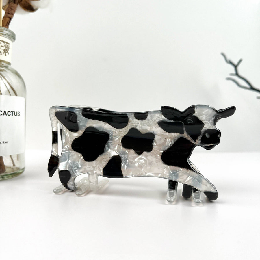 Cow Hair Claw Clip
