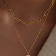 Load image into Gallery viewer, Mia Accessories - 18K Gold Waterproof Stainless Steel Pearl Necklace
