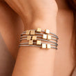 Load image into Gallery viewer, Mia - Layered Guitar String Bracelet Set
