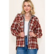 Load image into Gallery viewer, Twofer French Terry Plaid Jacket
