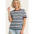 Load image into Gallery viewer, STACCATO - Multi Stripe Top
