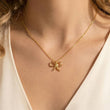 Load image into Gallery viewer, Fame - Bow Necklace
