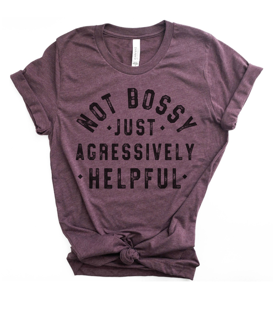 Not Bossy Graphic Tee