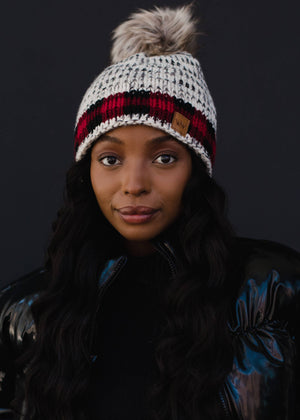 P.A Co. - Hat w/Red Trim