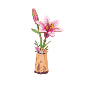 3D Puzzle: Pink Lilly