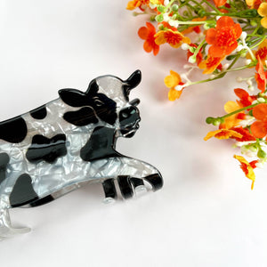Cow Hair Claw Clip