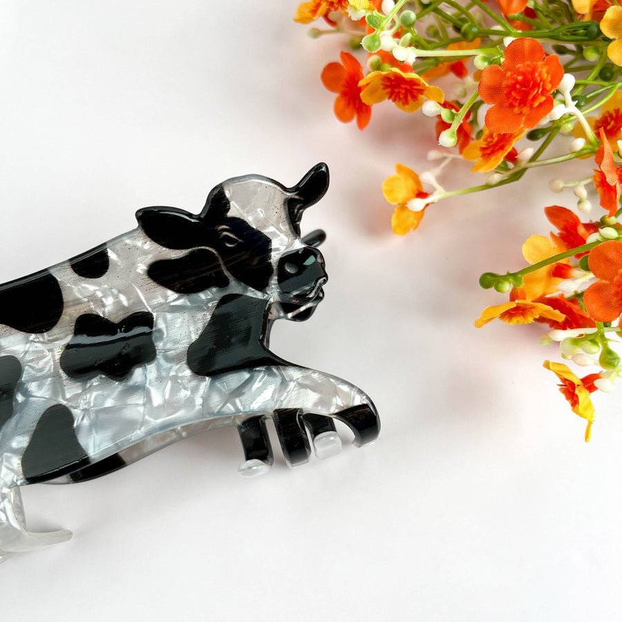 Cow Hair Claw Clip
