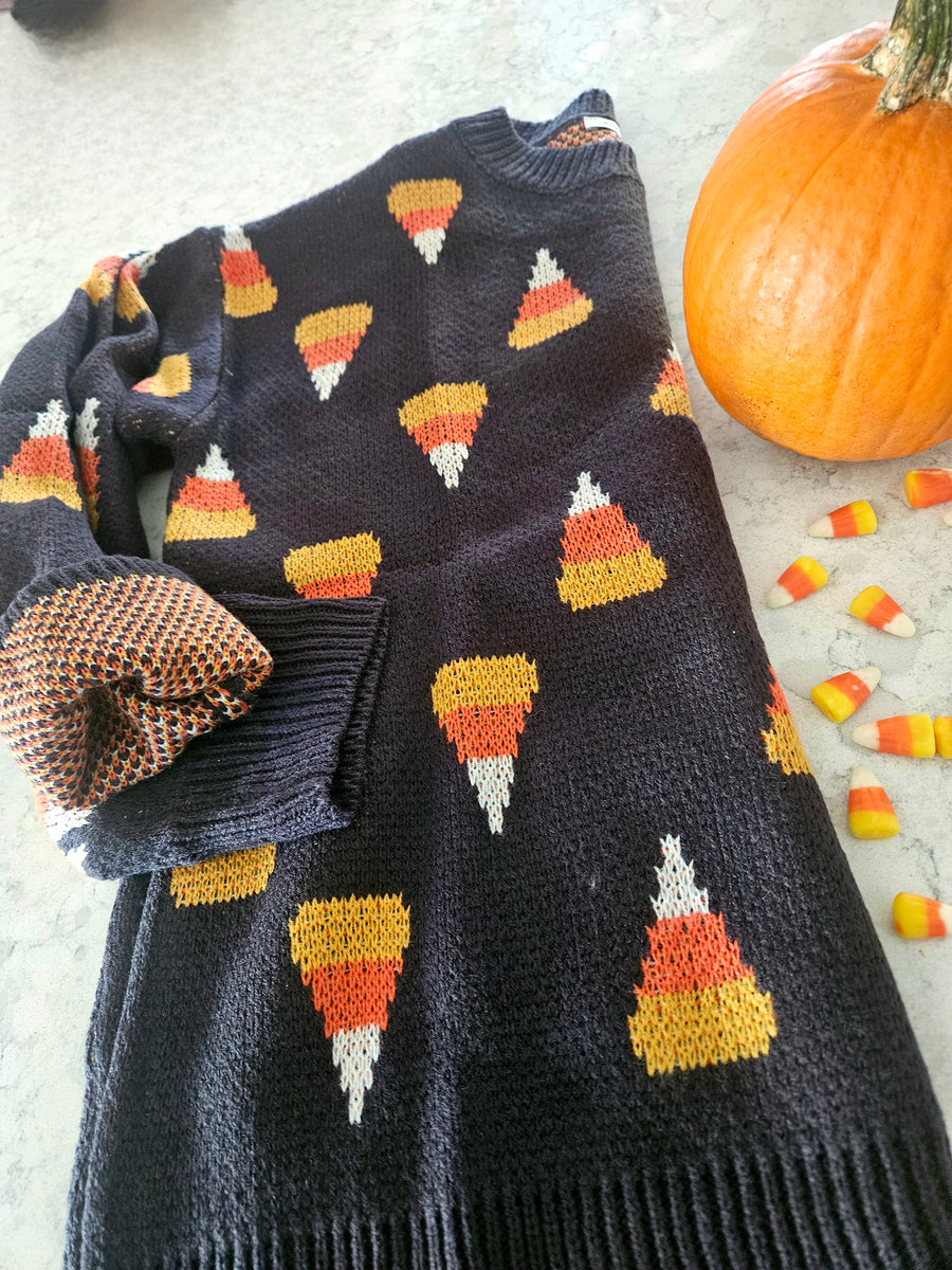 Candy Corn Sweater