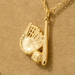 Load image into Gallery viewer, Fame - Baseball Necklace
