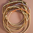Load image into Gallery viewer, Mia - Boho Layered Guitar String Bracelet Set
