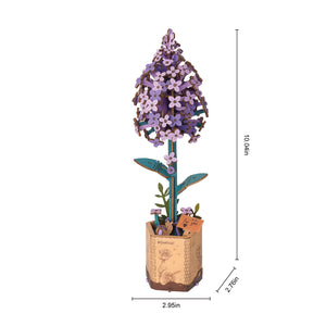 3D Puzzle: Lilac