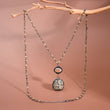 Load image into Gallery viewer, Mia - Dalmatian Jasper Rosary Necklace - 7267
