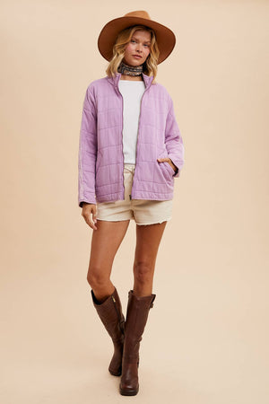 Washed Quilted Jacket
