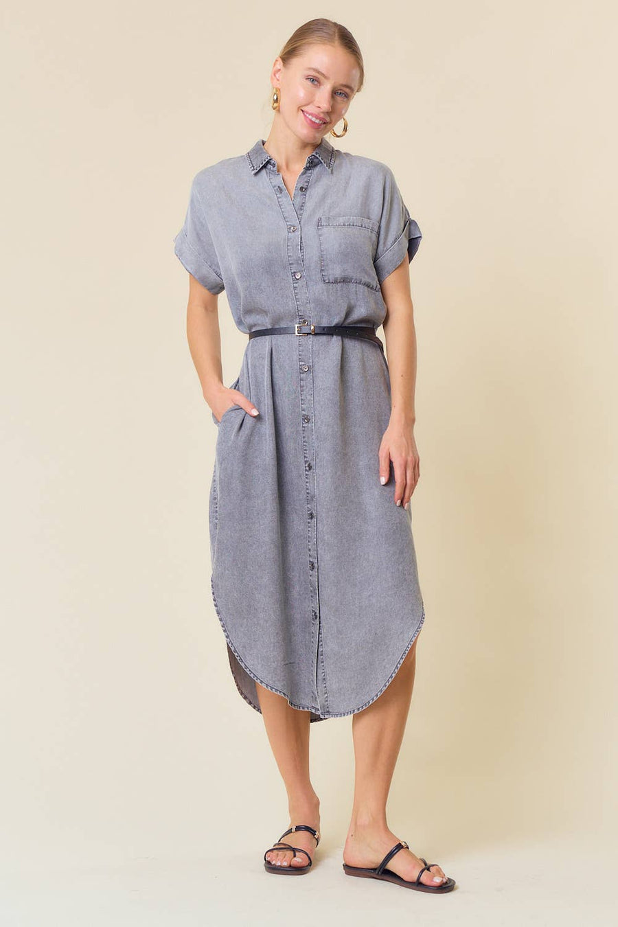 Dolman Midi Dress