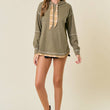 Load image into Gallery viewer, Doe &amp; Rae - PLAID STRAP HOOD
