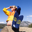 Load image into Gallery viewer, Lavley - The Mountains Are Calling (Colorado) Socks
