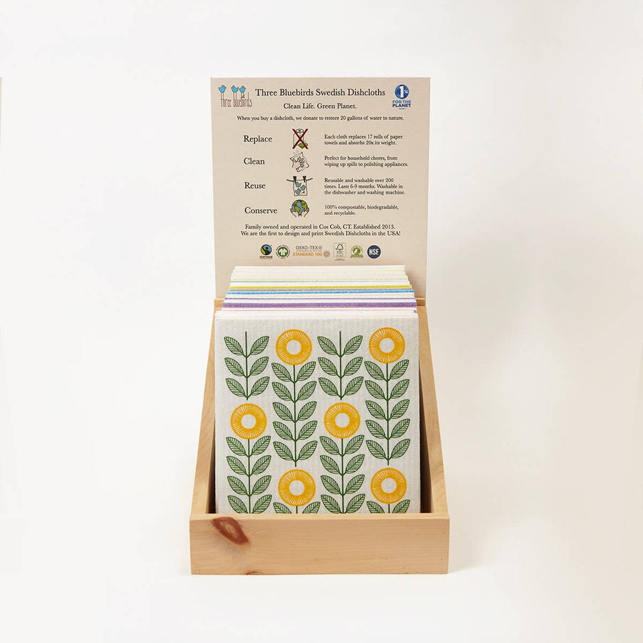 Swedish Dishcloths - Flower Power