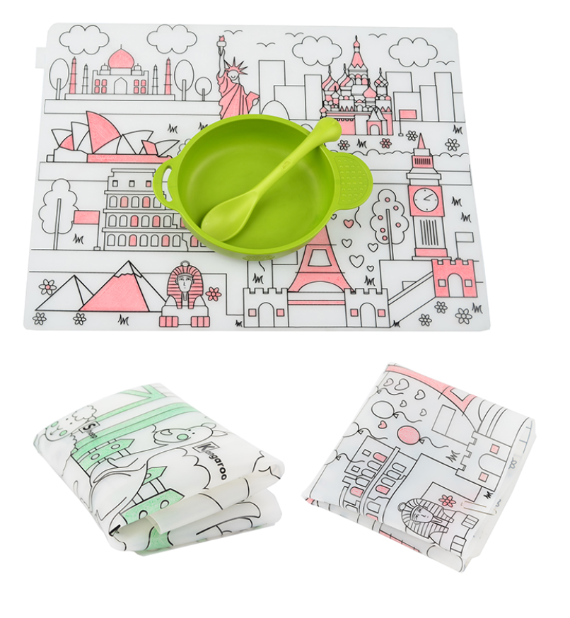 Reusable Coloring Placemats