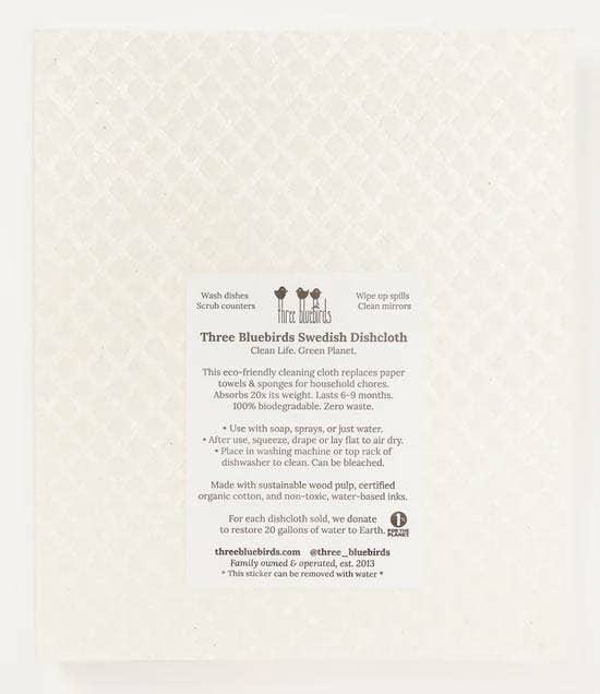 Swedish Dishcloths - Pink Wildflowers