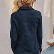 Load image into Gallery viewer, Half Zip Textured Pullover
