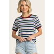 Load image into Gallery viewer, STACCATO - Multi Stripe Top
