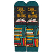 Load image into Gallery viewer, Lavley - Shhh I&#39;m Reading Socks
