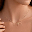 Load image into Gallery viewer, Mia - 18K Gold Waterproof Stainless Steel Bow Necklace
