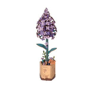 3D Puzzle: Lilac