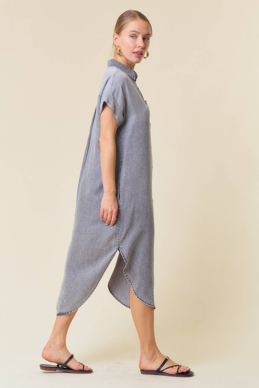 Dolman Midi Dress