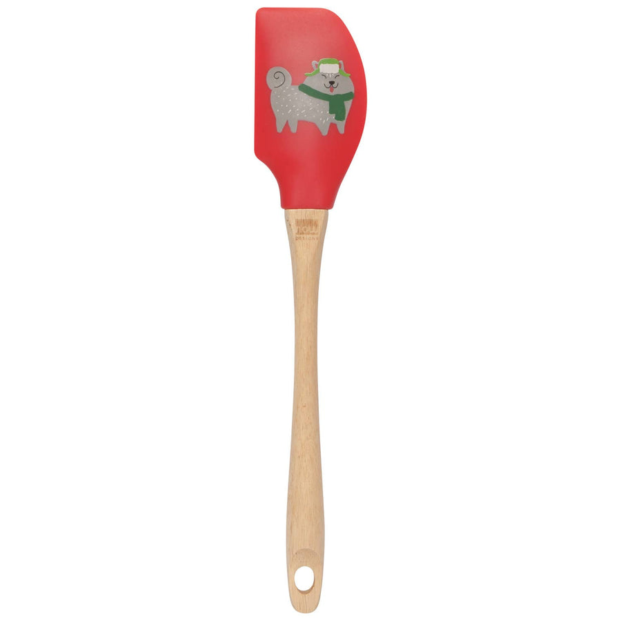 Yule Dogs Christmas Silicone Spatula