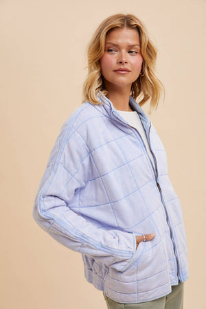 Washed Quilted Jacket