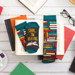 Load image into Gallery viewer, Lavley - Shhh I&#39;m Reading Socks
