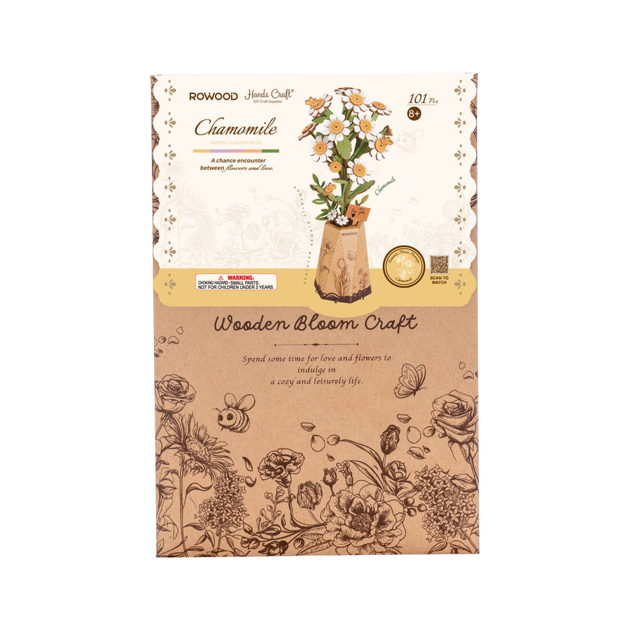 3D Puzzle: Chamomile