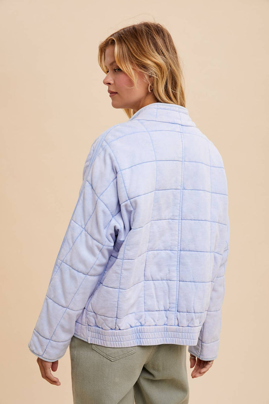 Washed Quilted Jacket