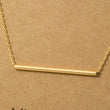 Load image into Gallery viewer, Cylinder Bar Pendant Necklace

