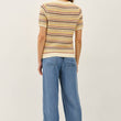 Load image into Gallery viewer, Be Cool - Stripe Textured Sweater Tee
