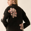 Load image into Gallery viewer, Floral Mock-Neck Sweater
