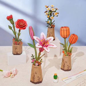 3D Puzzle: Pink Lilly